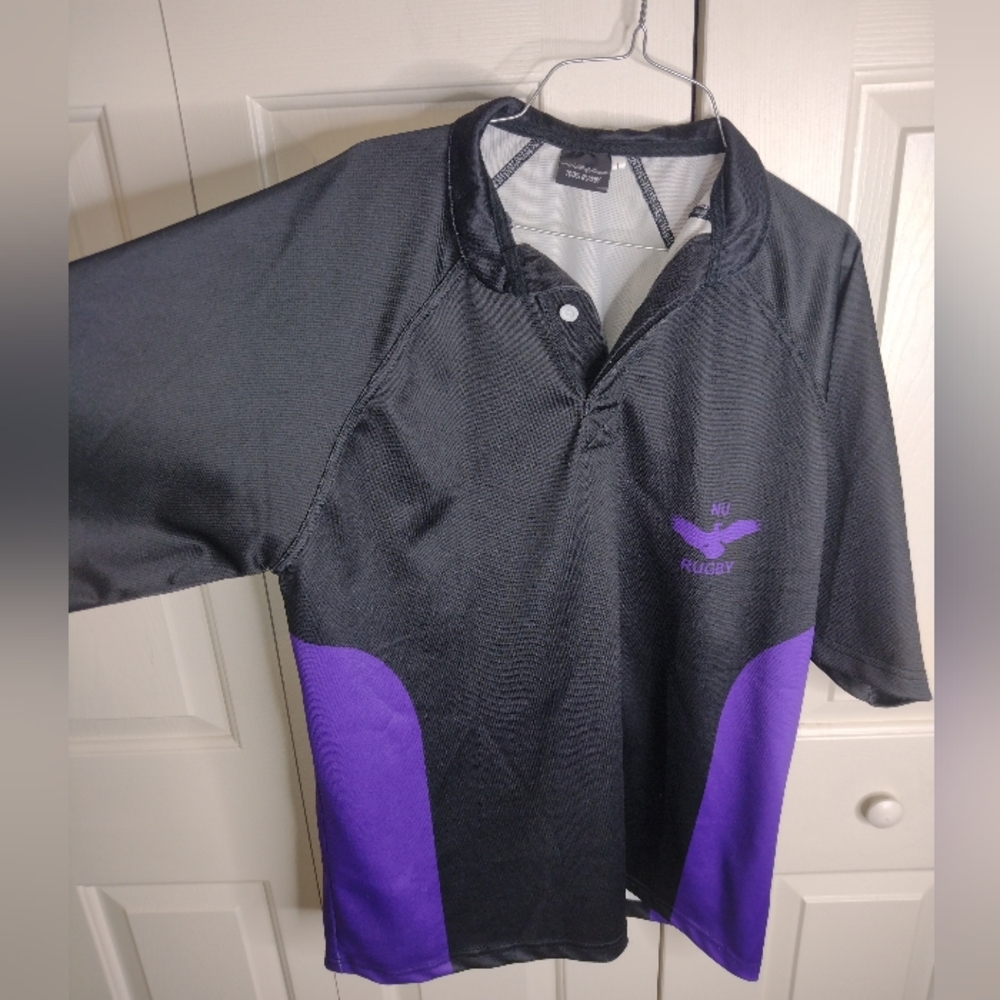 NU Niagara University Rugby Jersey Authentic World Rugby Shop Men's Size Large L